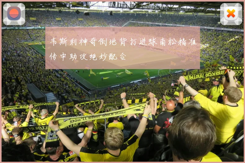 韦斯利神奇倒地背打进球南松精准传中助攻绝妙配合